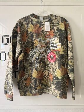 NWT "not my first rodeo" sweatshirt